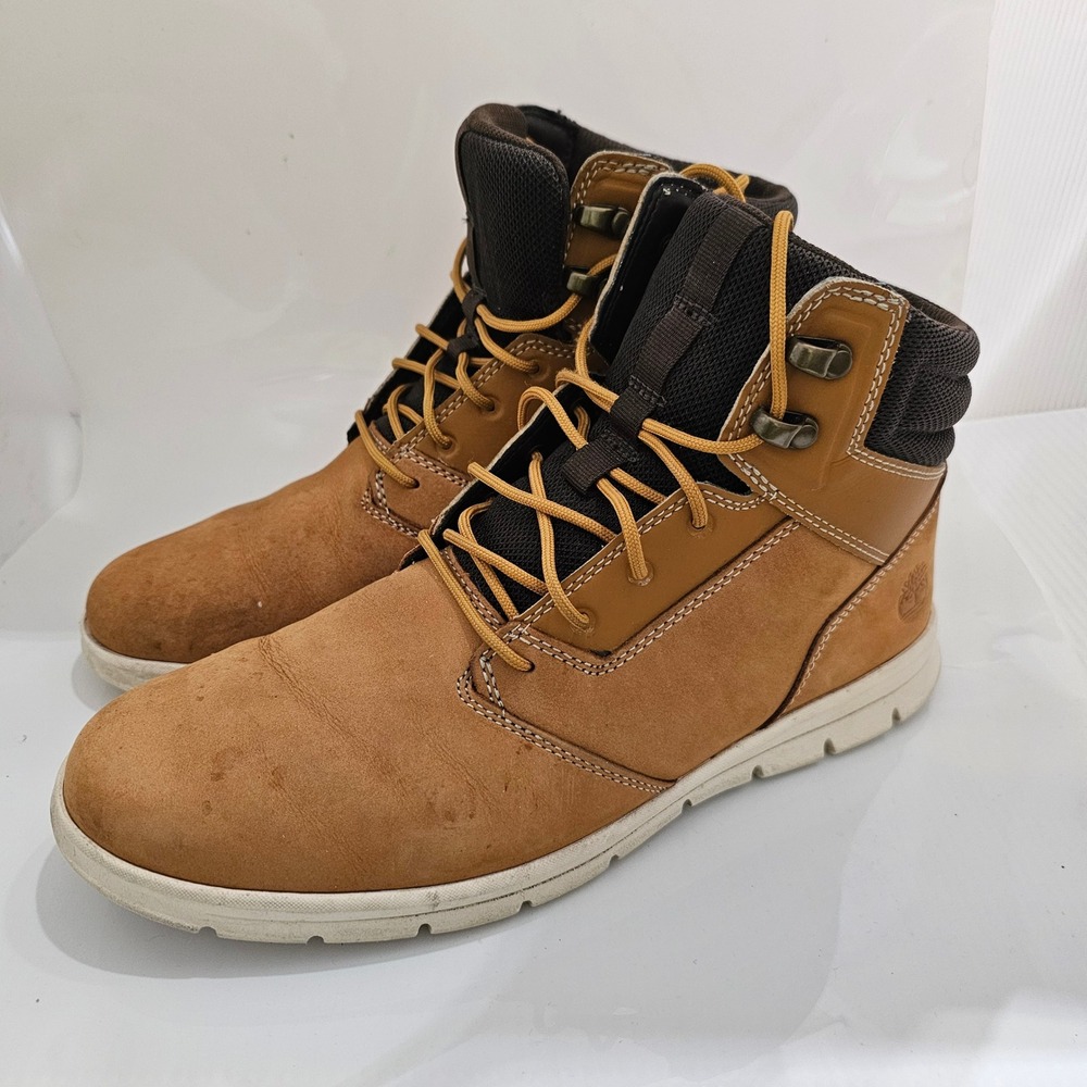 Timberland Mens Westmore Chukka Boots Wheat Nubuck HoverLite A1OEA Size 8‎